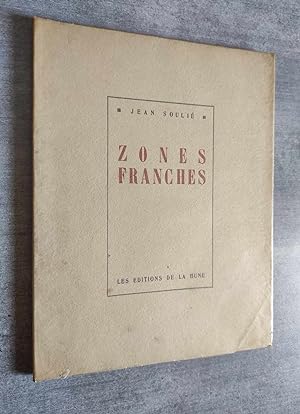 Imagen del vendedor de Zones franches. a la venta por Librairie Pique-Puces