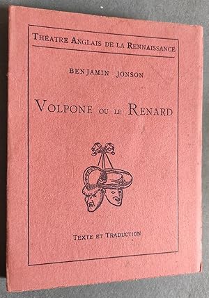 Imagen del vendedor de Volpone ou le Renard. Texte et traduction. a la venta por Librairie Pique-Puces