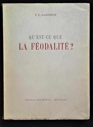 Imagen del vendedor de Qu est-ce que la feodalit ? a la venta por Librairie Pique-Puces