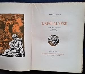 Seller image for L'APOCALYPSE. Illustre de 46 compositions en 2 tons par COURBOULEIX. for sale by Librairie Pique-Puces
