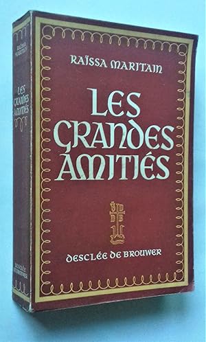 Immagine del venditore per Les Grandes Amities. venduto da Librairie Pique-Puces