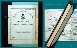 School of Land / Air Warfare. Offensive Support Wing. Folder for Prècis.