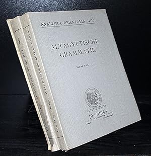 Altägyptische Grammatik. 2 Bände. Von Elmar Edel. Band 3: Register der Zitate. Bearbeitet von Rol...