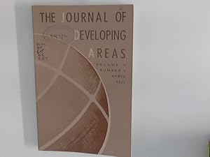 Imagen del vendedor de JOURNAL OF DEVELOPING AREAS. Volume 5, Number 3 April 1971 a la venta por ANTIQUARIAT FRDEBUCH Inh.Michael Simon