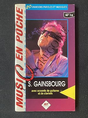 Image du vendeur pour MUSIC EN POCHE-N16-S. GAINSBOURG mis en vente par Yves Grgoire