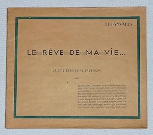 Le rêve de ma vie - Les Annales