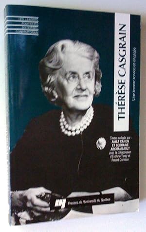 Thérèse Casgrain une femme tenace et engagée