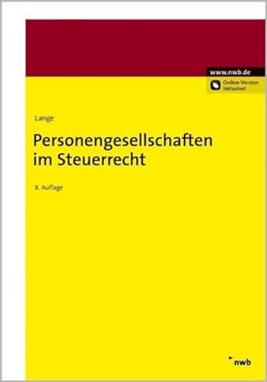 Seller image for Personengesellschaften im Steuerrecht : Online-Version in fabilon inklusive for sale by AHA-BUCH