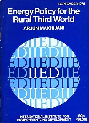 Seller image for Energy Policy for the Rural Third World for sale by Godley Books