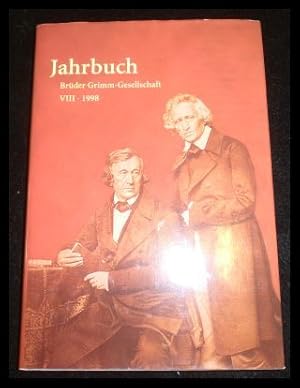Seller image for Jahrbuch der Brder-Grimm-Gesellschaft Band VIII. 1998. for sale by ANTIQUARIAT Franke BRUDDENBOOKS