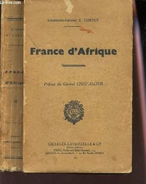 Imagen del vendedor de FRANCE D'AFRIQUE / 12 cartes et croquis. a la venta por Le-Livre