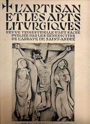 Imagen del vendedor de L ARTISAN ET LES ARTS LITURGIQUES. Revue Trimestrielle d Art Sacr publie par les benedictins de l Abbaye de Saint-Andr. XVIe Anne. N 1. L ART SACR EN HOLLANDE. a la venta por angeles sancha libros