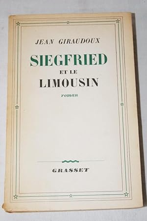 Bild des Verkufers fr SIEGFRIED ET LE LIMOUSIN zum Verkauf von Librairie RAIMOND