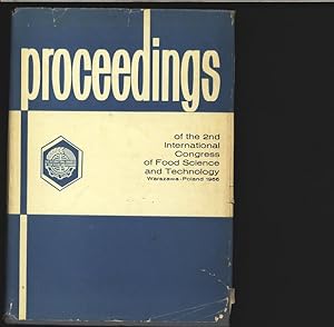 Seller image for Proceedings of the second international Congress of Food Science and Technology, August 22nd - 27th, 1966, Warszawa. for sale by Antiquariat Bookfarm
