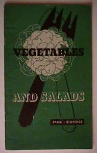 Image du vendeur pour VEGETABLES AND SALADS mis en vente par Antiquarian Bookshop