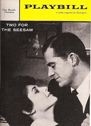 Seller image for Two For the Seesaw (Playbills) for sale by DR Fine Arts