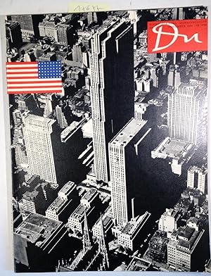 Du - Schweizerische Monatsschrift Nr. 11, November 1945 - Die USA von heute