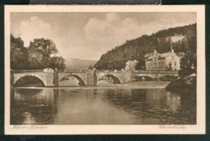 Ansichtskarte: Werrabrücke. x, s/w, I, um 1920