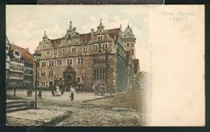 Ansichtskarte: Rathaus. x, col., I, 1902.