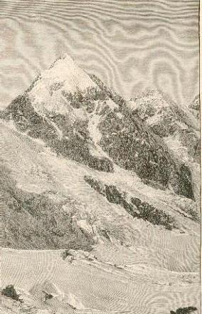 Seller image for Ansicht der Knigsspitze mit dem Suldengletscher. for sale by Antiquariat Hild