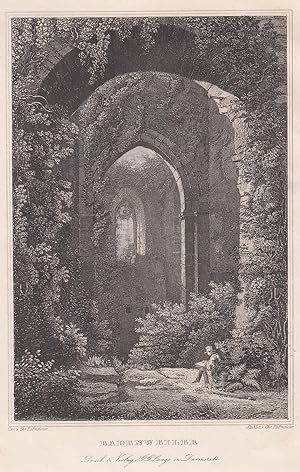 Bild des Verkufers fr Innere Ansicht der Ruinen. zum Verkauf von Antiquariat Hild