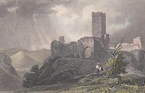 Bild des Verkufers fr Ansicht von Burg Lahneck. zum Verkauf von Antiquariat Hild