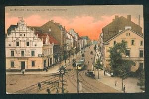 Ansichtskarte: Körnerplatz und Rheinischestrasse. 0, col. Litho., I-II, 1914.