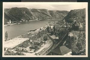 Image du vendeur pour Ansichtskarte: Blick von Burg Rheinfels. 0, M.a. s/w, I-II, 1949. mis en vente par Antiquariat Hild