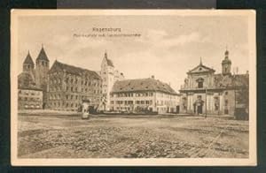 Bild des Verkufers fr Ansichtskarte: Moltkeplatz m. Carmelitenkirche, 0, s/w, I-II, 1936. zum Verkauf von Antiquariat Hild