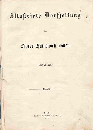 Illustrierte Dorfzeitung des Lahrer Hinkenden Boten. Zweiter Band.