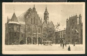 Bild des Verkufers fr Ansichtskarte: Das Rathaus. x, s/w, I-II, um 1920. zum Verkauf von Antiquariat Hild