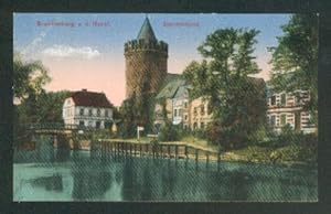 Bild des Verkufers fr Ansichtskarte: Steintorturm. x, col., I, um 1910. zum Verkauf von Antiquariat Hild