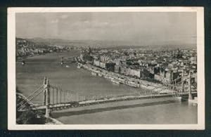 Bild des Verkufers fr Ansichtskarte: Ansicht mit der Brcke. 0, M.a. s/w, I-II, 1938. zum Verkauf von Antiquariat Hild