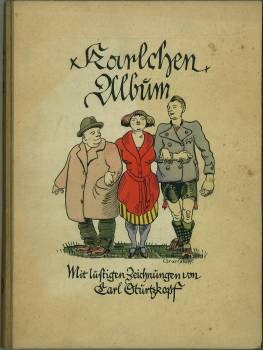 Seller image for Karlchen-Album. Mit lustigen Zeichnungen von Carl Sturzkopf. for sale by Antiquariat Weinek