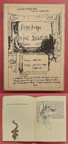 Imagen del vendedor de Pome Discontenu. Gebroken gedicht. a la venta por Frans Melk Antiquariaat