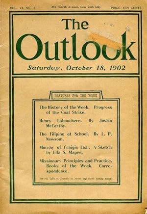 The Progress of the Coal Strike; Outlook October 18, 1902