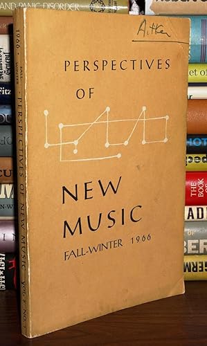 Seller image for PERSPECTIVES OF NEW MUSIC Vol. 5 No. 1. Fall-Winter 1966 for sale by Rare Book Cellar