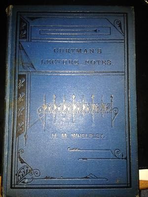 Immagine del venditore per CHEMICAL LECTURE NOTES, TAKEN FROM PROF. C. O. CURTMAN'S LECTURES AT THE ST. LOUIS COLLEGE OF PHARMACY venduto da Abound Book Company