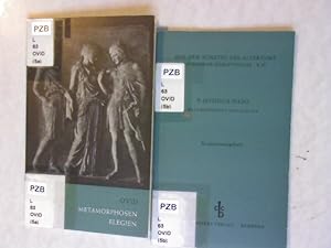 Seller image for P. Ovidius Naso Metamorphosen und Elegien. Aus dem Schatze des Altertums. Lateinische Schriftsteller. B. 22. for sale by Antiquariat Bookfarm