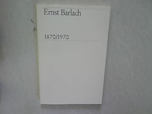 Seller image for Ernst Barlach 1870 / 1970. for sale by Antiquariat Bookfarm