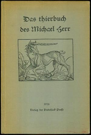 DAS THIERBUCH DES MICHAEL HERR.