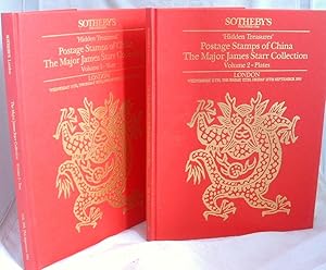 Hidden Treasures Postage Stamps of China the Major James Starr Collection 2 Volumes