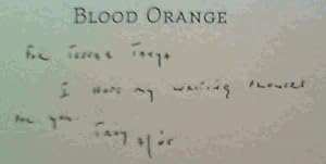 Image du vendeur pour Blood Orange mis en vente par Chapter 1