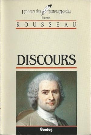 ROUSSEAU/ULB DISCOURS (Ancienne Edition)