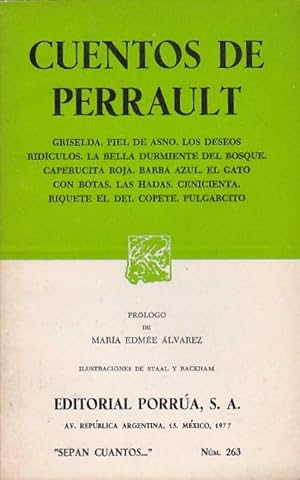 Imagen del vendedor de Cuentos. Griselda. Piel de asno. Los deseos ridculos. La bella durmiente del bosque. Caperucita Roja. Barba Azul. El gato con botas. Las hadas. Cenicienta. Riquete el del copete. Pulgarcito a la venta por LIBRERA GULLIVER