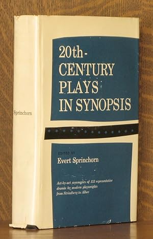 Seller image for 20TH-CENTURY PLAYS IN SYNOPSIS for sale by Andre Strong Bookseller