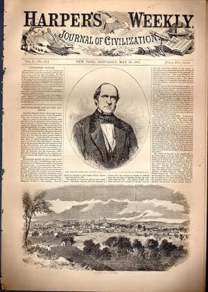 Seller image for Harper's Weekly: Journal of Civilization: Vol. 1, No. 22: May 30, 1857 for sale by Dorley House Books, Inc.