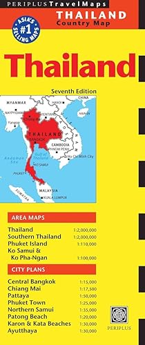 Image du vendeur pour Thailand Travel Map Seventh Edition (Folded) mis en vente par Grand Eagle Retail