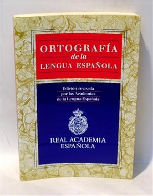 Imagen del vendedor de ORTOGRAFÍA DE LA LENGUA ESPAÑOLA a la venta por Librería Torres-Espinosa