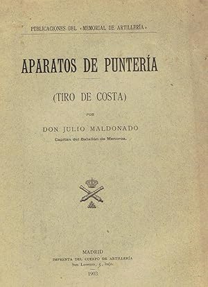 Seller image for APARATOS DE PUNTERA (Tiro de Costa). for sale by Librera Torren de Rueda